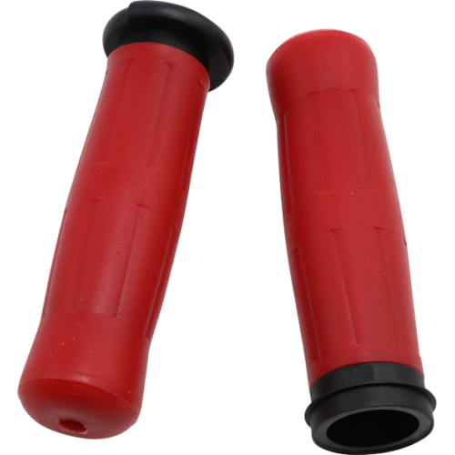 PartzBiz HD: 4423290-Avon Grips Red Old School 1 ” ด้ามจับยาง OLD-69-SRED-FLY Harley TBW