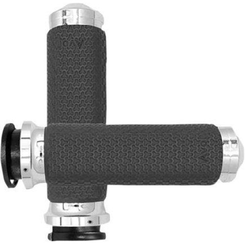 PartzBiz HD: 4423271-Avon IN-TO-MF-63A-CH Chrome Memory Foam Grips ขนาดเล็ก 1.5” OD Indian 18-20 | อินทู-MF-63A-CH
