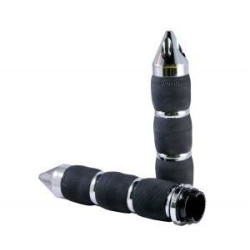 PartzBiz HD AG-MT-AIR-90-CH-SP - Avon MT Air Cushion Chrome Spike Grips สำหรับเมตริก | MT-AIR-90-CH-SP PartzBiz HD AG-MT-AIR-90-CH-SP - Avon MT Air Cushion Chrome Spike Grips สำหรับเมตริก | MT-AIR-90-CH-SP