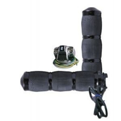 PartzBiz HD AG-MT-AIR-90-ANO-HT - Avon MT Air Cushioned Anodized Heated Grips สำหรับเรือลาดตระเวนเมตริก | MT-AIR-90-ANO-HT PartzBiz HD AG-MT-AIR-90-ANO-HT - Avon MT Air Cushioned Anodized Heated Grips สำหรับเรือลาดตระเวนเมตริก | MT-AIR-90-ANO-HT