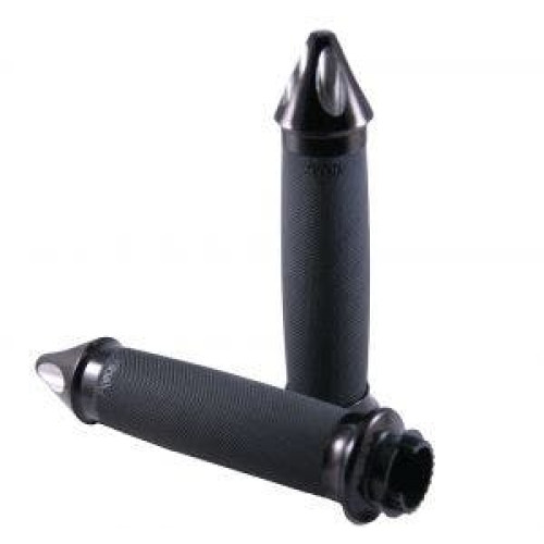 PartzBiz HD: 4423214-Avon MT Custom Contour Anodized Spiked Grips สำหรับรุ่นเมตริก | MT-CC-86-AN-SPK