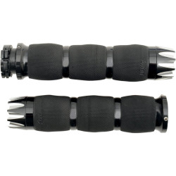 PartzBiz HD AG-MT-IN-AIR-90A-E - Avon RC Excalibur Black 3 Ring Air Cushion Hand Grips Indian 14-17 | MT-IN-AIR-90A-E PartzBiz HD AG-MT-IN-AIR-90A-E - Avon RC Excalibur Black 3 Ring Air Cushion Hand Grips Indian 14-17 | MT-IN-AIR-90A-E