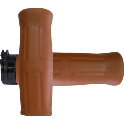 PartzBiz HD AG-OLD-69-TAN - Avon Tan Rubber True Old School Soda Bottle Look 1” Grips Harley Cable 84-21 | เก่า-69-ตัน PartzBiz HD AG-OLD-69-TAN - Avon Tan Rubber True Old School Soda Bottle Look 1” Grips Harley Cable 84-21 | เก่า-69-ตัน