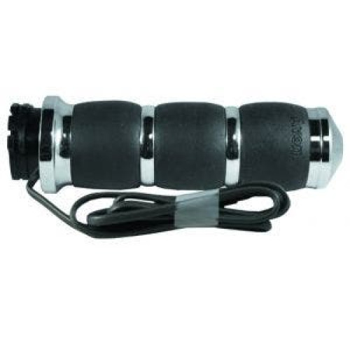 PartzBiz HD: 4423183-ปลอกแฮนด์แบบอุ่น Chrome Avon Velvet Air Cushioned สำหรับรุ่น Harley Cable | แอร์-93-HT PartzBiz HD: 4423183-ปลอกแฮนด์แบบอุ่น Chrome Avon Velvet Air Cushioned สำหรับรุ่น Harley Cable | แอร์-93-HT