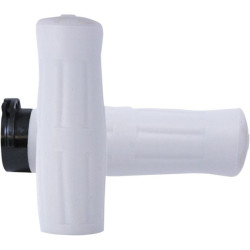 PartzBiz HD AG-OLD-69-WHITE - Avon White Rubber True Old School Soda Bottle Look 1” Grips Harley Cable 84-21 | OLD-69-WHITE PartzBiz HD AG-OLD-69-WHITE - Avon White Rubber True Old School Soda Bottle Look 1” Grips Harley Cable 84-21 | OLD-69-WHITE