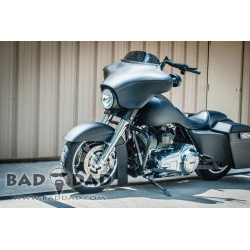 PartzBiz HD BAD-81272-4 - Bad Dad 16-18" Mo' FL Front Fender Harley Metric Universal Custom Bagger 81272-4