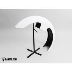 PartzBiz HD BAD-81246-3 - บังโคลนหน้า Bad Dad 19 ” Wrap Front Harley หรือ Metric Universal Custom Bagger 81246-3