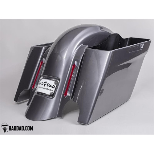 PartzBiz HD: 4423128-Bad Dad 2014+ Replacement Summit Fender with 957 Taillight & Turn Signals