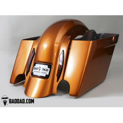PartzBiz HD BAD-81122-Summit - Bad Dad 2014+ Replacement Summit Fender with 992 Taillight & Turn Signals