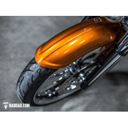 PartzBiz HD BAD-81092-1 - Bad Dad 23" Wrap Competition Series Front Fender for FLH/T Touring 86-13 81092-1