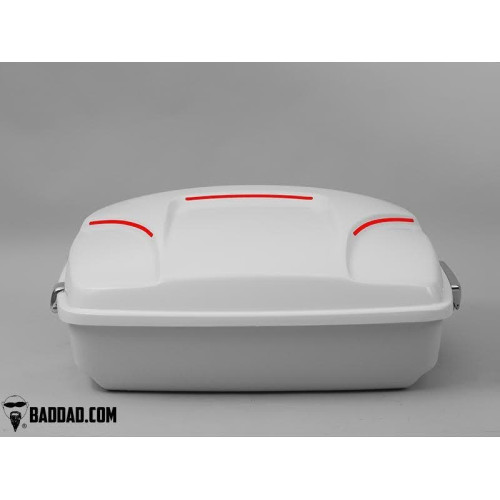 PartzBiz HD: 4423097-Bad Dad 81198 Competition Tour Pak Assembly w/ LEDs for Harley FL Touring 14-Up