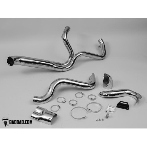PartzBiz HD: 4423098-Bad Dad 81211-1 Black Straight Competition Series 2-N-1 Exhaust Harley FL 95-19 full fuel system exhaust air cleaner filter tuner performance best fou PartzBiz HD: 4423098-Bad Dad 81211-1 Black Straight Competition Series 2-N-1 Exhaust Harley FL 95-19 full fuel system exhaust air cleaner filter tuner performance best fou