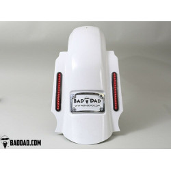 PartzBiz HD BAD-905-B - Bad Dad 905 Custom LED  Filler Panel Turn Signals Taillights Black Bezel Harley | BAD-905-BLK