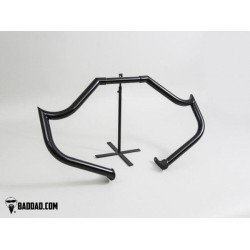 PartzBiz HD BAD-81013-RG15-B - Bad Dad 975 สีดำ เครื่องยนต์ Crash Guard Bar Harley Road Glide FLTR 15-Up
