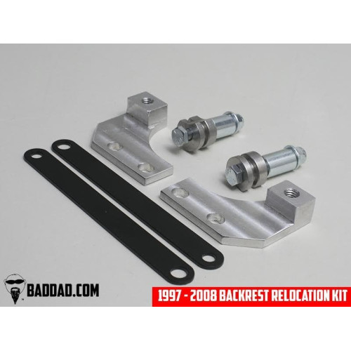PartzBiz HD: 4423049-Harley Davidson Parts | Eastern Performance Cycles | Bad Dad Backrest Relocation Bracket 80807
