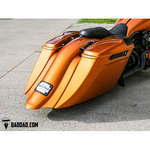 PartzBiz HD: 4423038-Bad Dad 81292 Build-Your-Own Street Fender & Saddlebag Kit Harley Touring 14-Up