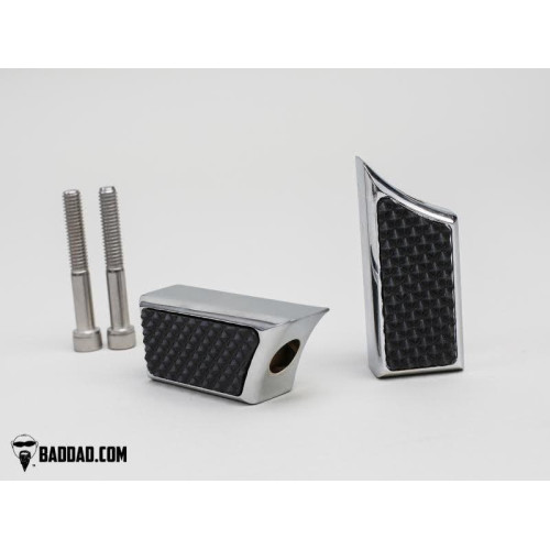 PartzBiz HD: 4423005-Bad Dad Chrome 900 Series Shift Peg Harley FL Touring Softail 97-19 80983-3 custom bagger Street Glides; Electra Glides and Ultras road king tri