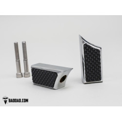 PartzBiz HD BAD-80983-4 - Bad Dad Chrome 900 Series Shift Pegs Pair Harley FL Touring Softail 97-19 80983-4 custom bagger Street Glides; Electra Glides and Ultras road king tri PartzBiz HD BAD-80983-4 - Bad Dad Chrome 900 Series Shift Pegs Pair Harley FL Touring Softail 97-19 80983-4 custom bagger Street Glides; Electra Glides and Ultras road king tri