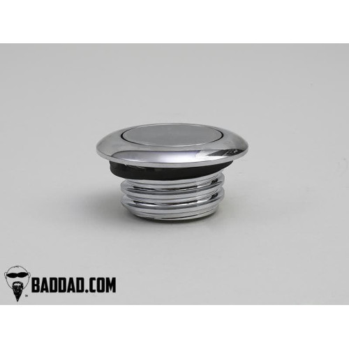 PartzBiz HD: 4422994-Bad Dad Competition Series Dash & Chrome Pop Up Gas Cap 08-Up Harley Touring
