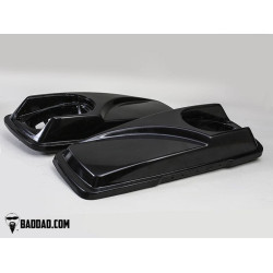 PartzBiz HD BAD-81008 - Bad Dad Competition Series Speaker Lids for Harley Touring Models 98-13 - COMP-LIDS-GRILLS