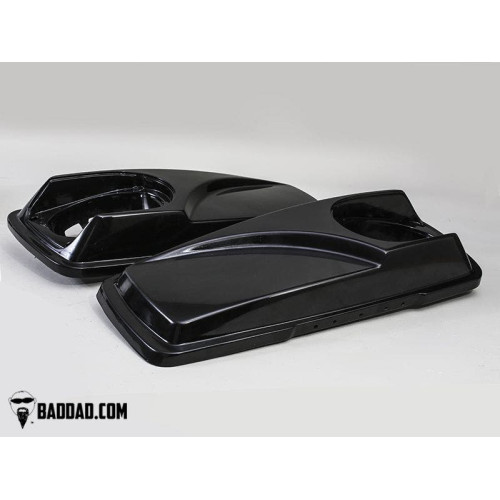 PartzBiz HD: 4422997-Bad Dad Competition Series Speaker Lids for Harley Touring Models 98-13 - COMP-LIDS-GRILLS