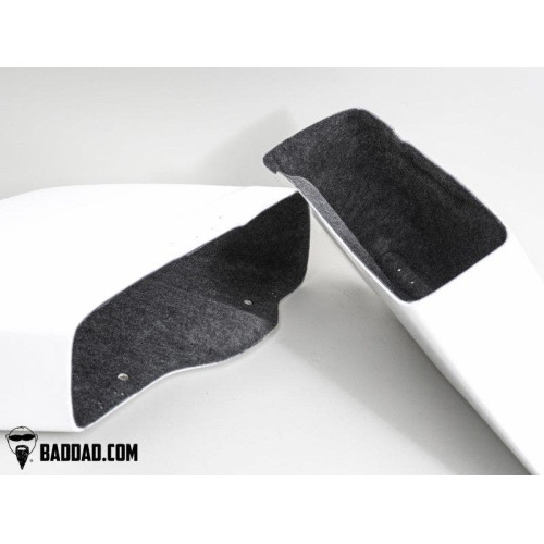 PartzBiz HD: 4422957-Bad Dad 81290 Raw Complete Street Series Kit w/ Side Covers Harley Touring 2009-2022