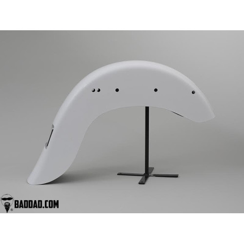 PartzBiz HD: 4422975-Bad Dad Raw 140mm Classic Stretched Fender Harley FL Softail 86-Up 81218