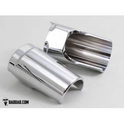 PartzBiz HD BAD-81341 - Bad Dad Raw 180mm Wrap Front Fender 21" Wide Tire Harley FLH/T 86-20 81341