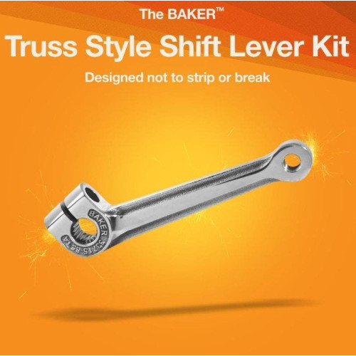 PartzBiz HD: 4422887-Baker 33849-07HD-A Truss Style Shift Lever Kit 86-18 Stock Harley Big Twin PartzBiz HD: 4422887-Baker 33849-07HD-A Truss Style Shift Lever Kit 86-18 Stock Harley Big Twin