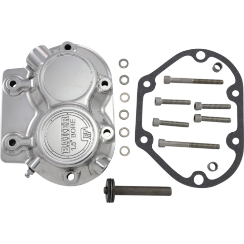 PartzBiz HD: 4422888-Baker 45302-56 ฝาครอบเกียร์ขัดเงา Harley Big Twin 87-06 PartzBiz HD: 4422888-Baker 45302-56 ฝาครอบเกียร์ขัดเงา Harley Big Twin 87-06