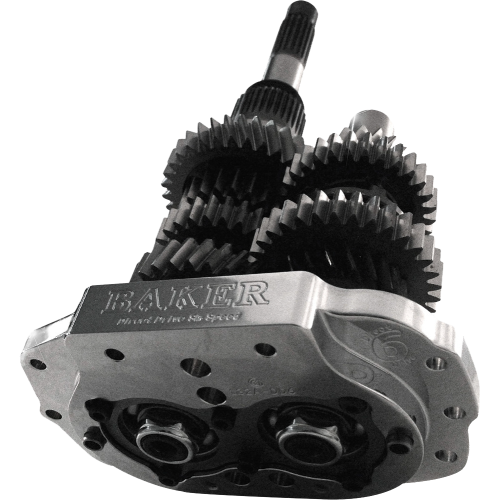 PartzBiz HD: 4422865-Baker Drivetrain DD6 Builders Kit ขัดเงาพร้อม 2.94:1 1st Gear Harley Touring 01-06