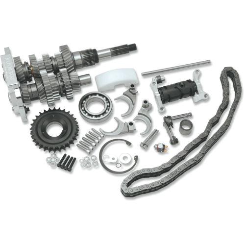 PartzBiz HD: 4422867-Baker ชุดเกียร์ Direct Drive 6 สปีด DD6-411P-02 Harley Touring 01-06 PartzBiz HD: 4422867-Baker ชุดเกียร์ Direct Drive 6 สปีด DD6-411P-02 Harley Touring 01-06