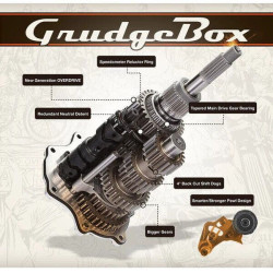 PartzBiz HD BD-GB6-M803 - Baker GB6-M803 Grudge Box Builders Kit ชุดเกียร์ Harley M817-Up PartzBiz HD BD-GB6-M803 - Baker GB6-M803 Grudge Box Builders Kit ชุดเกียร์ Harley M817-Up