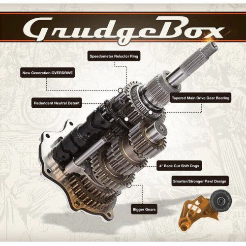 PartzBiz HD: 4422849-Baker GB6-M803 Grudge Box Builders Kit ชุดเกียร์ Harley M817-Up PartzBiz HD: 4422849-Baker GB6-M803 Grudge Box Builders Kit ชุดเกียร์ Harley M817-Up
