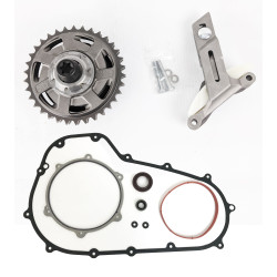 PartzBiz HD BD-730-M8; BD177-67-A-A; & PKM8 - Baker Primary Bundle Kit Compensator Sprocket Chain Adjuster ปะเก็น FLH/T 17-21 PartzBiz HD BD-730-M8; BD177-67-A-A; & PKM8 - Baker Primary Bundle Kit Compensator Sprocket Chain Adjuster ปะเก็น FLH/T 17-21