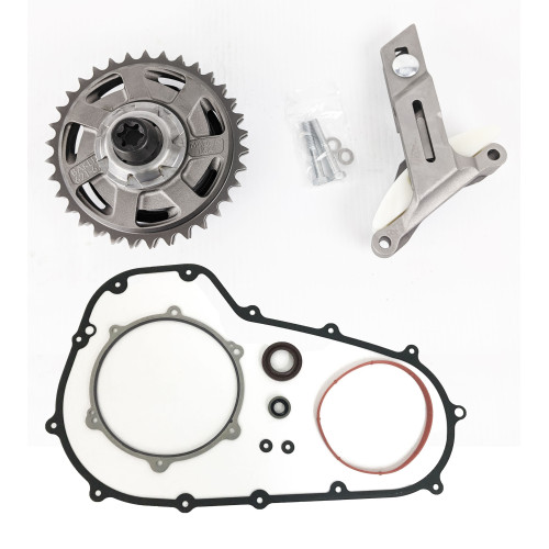 PartzBiz HD: 4422816-Baker Primary Bundle Kit Compensator Sprocket Chain Adjuster ปะเก็น FLH/T 17-21 PartzBiz HD: 4422816-Baker Primary Bundle Kit Compensator Sprocket Chain Adjuster ปะเก็น FLH/T 17-21