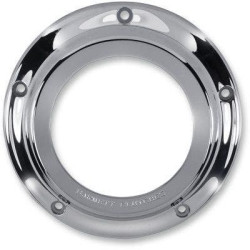 PartzBiz HD DS11070540 - Barnett 343-30-43015 Chrome Scorpion Clear Derby Cover Harley FLH/T 15-20 1107-0540 11070540 road street electra glide king ultra bagger dresser transmission clutch best for buy