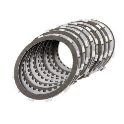 PartzBiz HD TR498655 - ชุดแผ่นคลัทช์ Barnett สปริง 9/8 คาร์บอนไฟเบอร์ Harley Evolution 90-97