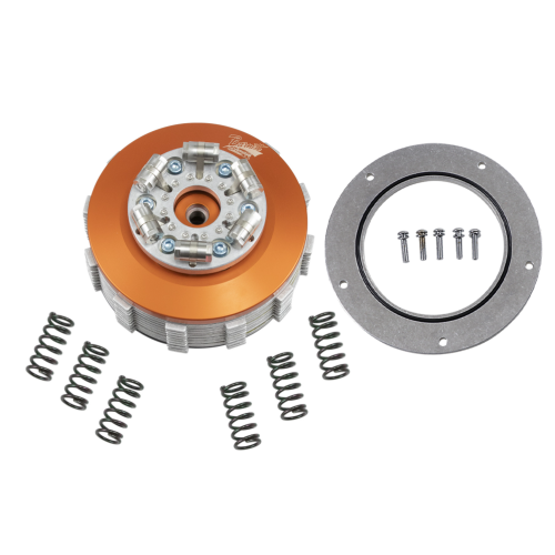 PartzBiz HD: 4422750-คลัทช์ล็อคอัพ Barnett Scorpion Low Profile พร้อม Derby Spacer Harley M8 17-Up