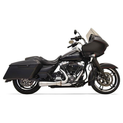 PartzBiz HD: 4422739-Bassani 1F42SS Stainless Short Bagger Road Rage 2-1 Exhaust 17-Up Harley Touring M8 PartzBiz HD: 4422739-Bassani 1F42SS Stainless Short Bagger Road Rage 2-1 Exhaust 17-Up Harley Touring M8