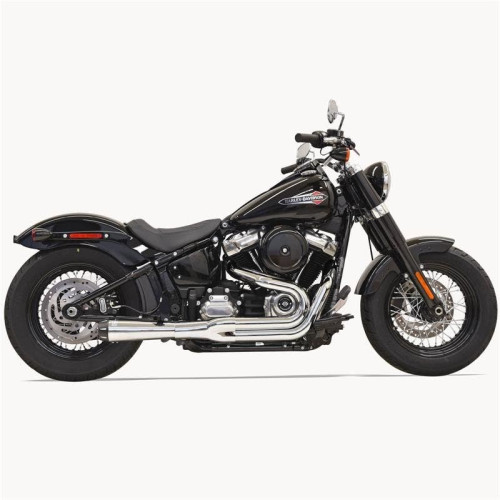 PartzBiz HD: 4422685-Bassani 1S92R Chrome Road Rage 2 Into 1 Exhaust Harley Fat Bob Slim 18-19 PartzBiz HD: 4422685-Bassani 1S92R Chrome Road Rage 2 Into 1 Exhaust Harley Fat Bob Slim 18-19