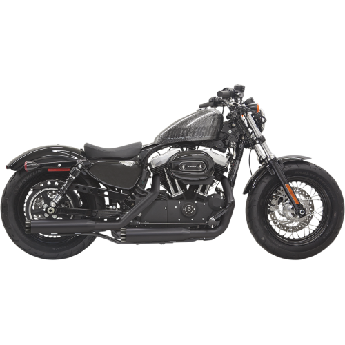 PartzBiz HD: 4422697-Bassani 3" Black W/ Black Fluted Tips Firepower Series Slip-Ons for Harley 2014 Sportster PartzBiz HD: 4422697-Bassani 3" Black W/ Black Fluted Tips Firepower Series Slip-Ons for Harley 2014 Sportster
