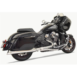 PartzBiz HD DS18102778 - EPC Great Price. Free Shipping. Bassani 8H18S Road Rage 2:1 Exhaust 4" Muffler Chrome Indian Challenger 20-Up
