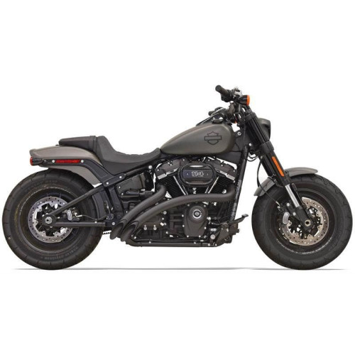 PartzBiz HD: 4422658-Bassani 1S21FB Black Sweeper Radius Exhaust Pipes 18-19 Harley Softail FXDR | 1S21FB PartzBiz HD: 4422658-Bassani 1S21FB Black Sweeper Radius Exhaust Pipes 18-19 Harley Softail FXDR | 1S21FB