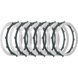 PartzBiz HD DS11311803 - Belt Drives LTD BTX-9 ชุดแผ่นคลัชครบชุด 7 ชิ้น Harley Big Twin 84-89