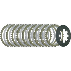 PartzBiz HD DS11311804 - Belt Drives LTD ชุดคลัทช์จานเสริมประสิทธิภาพสูง 8 ชิ้น Harley Big Twin 90-97