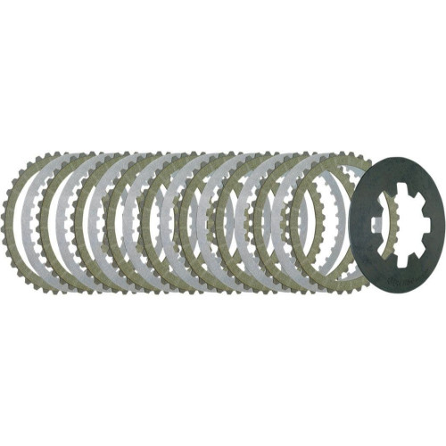 PartzBiz HD: 4422486-Belt Drives LTD ชุดคลัทช์จานเสริมประสิทธิภาพสูง 8 ชิ้น Harley Big Twin 90-97
