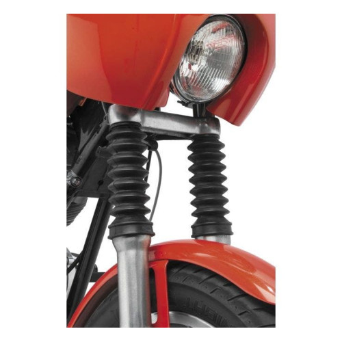 PartzBiz HD: 4422430-Biker's Choice 666760 Old School สีดำ 39 มม. ความยาวขยาย 6.9” บู๊ทส้อม Harley PartzBiz HD: 4422430-Biker's Choice 666760 Old School สีดำ 39 มม. ความยาวขยาย 6.9” บู๊ทส้อม Harley