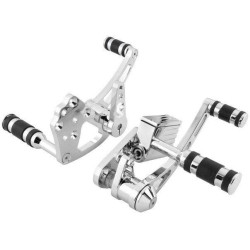 PartzBiz HD TR489743 - Biker's Choice Chrome Forward Controls 58-99 Harley FL; FX; FLH; FXST & FLST PartzBiz HD TR489743 - Biker's Choice Chrome Forward Controls 58-99 Harley FL; FX; FLH; FXST & FLST