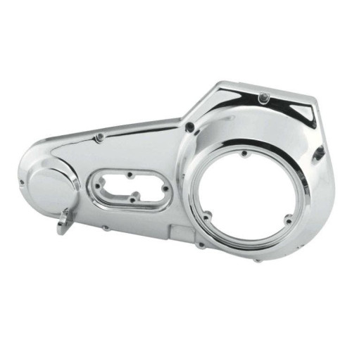 PartzBiz HD: 4422405-Biker's Choice Chrome Outer Primary Cover Harley FLH Touring 99-06 OE 60665-99 อะไหล่ทดแทน old school chopper bagger electra glide road street king cvo
